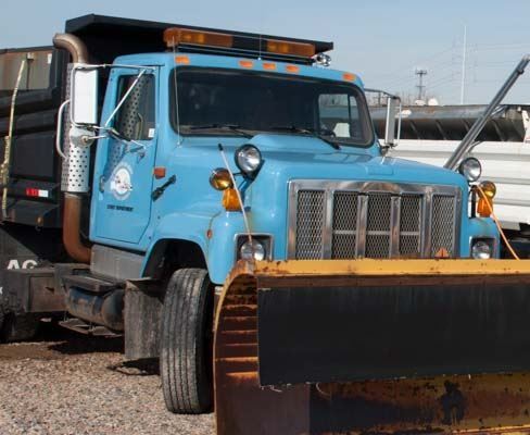 Many Snow Plow Trucks