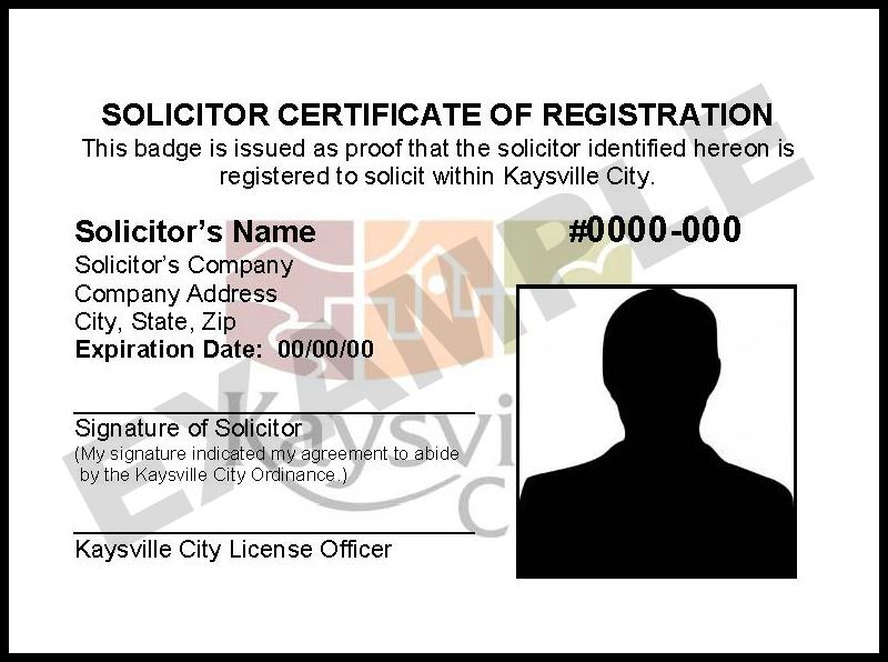 Solicitor Badge Example