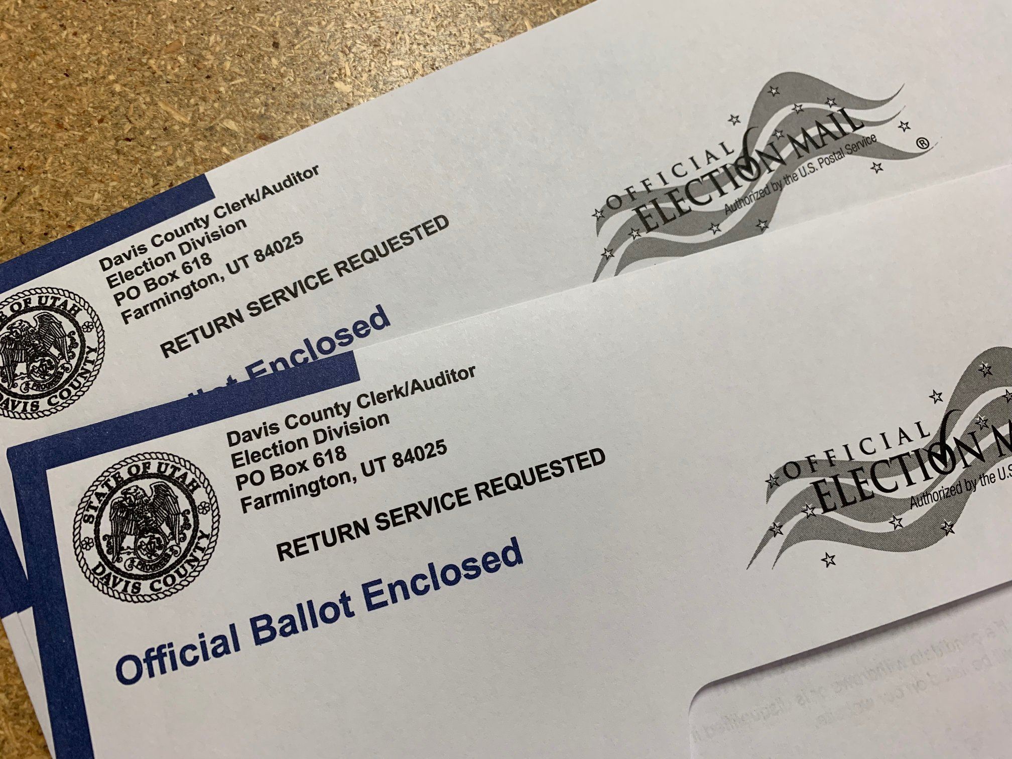 Davis County Mail-In Ballots