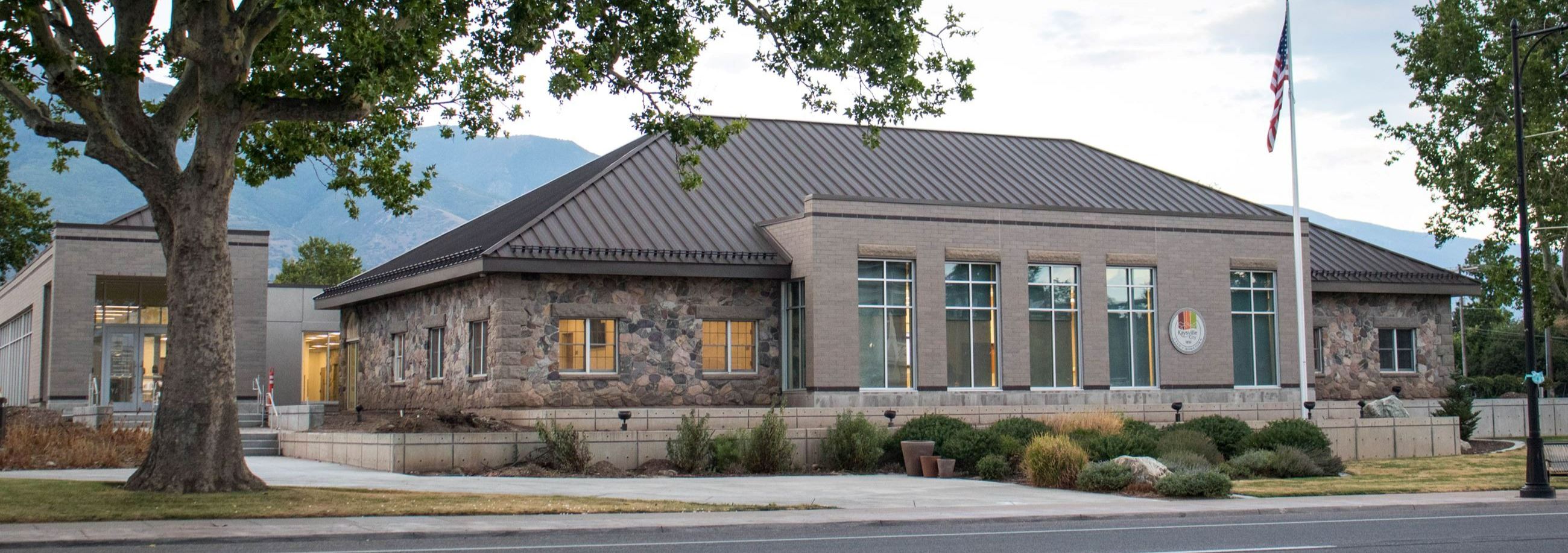Kaysville City Hall from Main Street