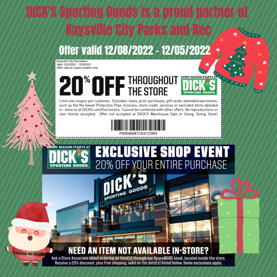 Dicks coupon canva