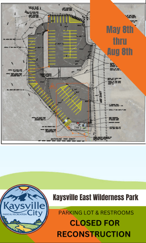 Wilderness park Closed Notice