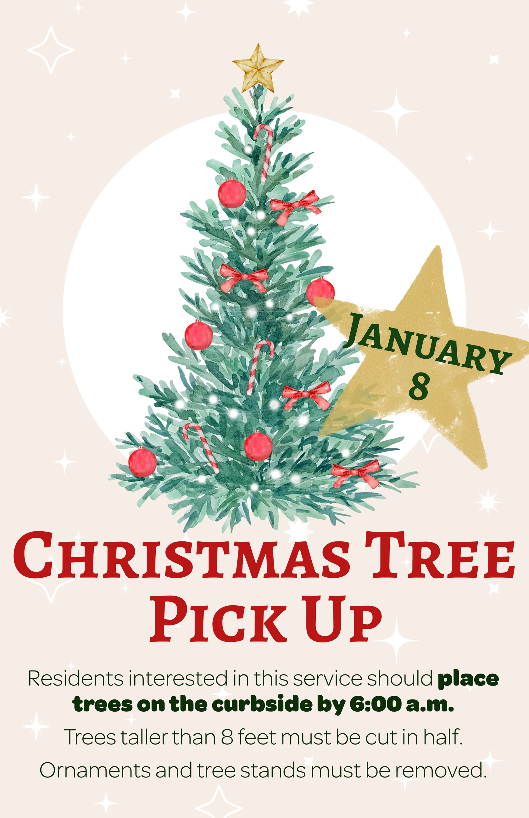 Christmas Tree Pick Up 2026