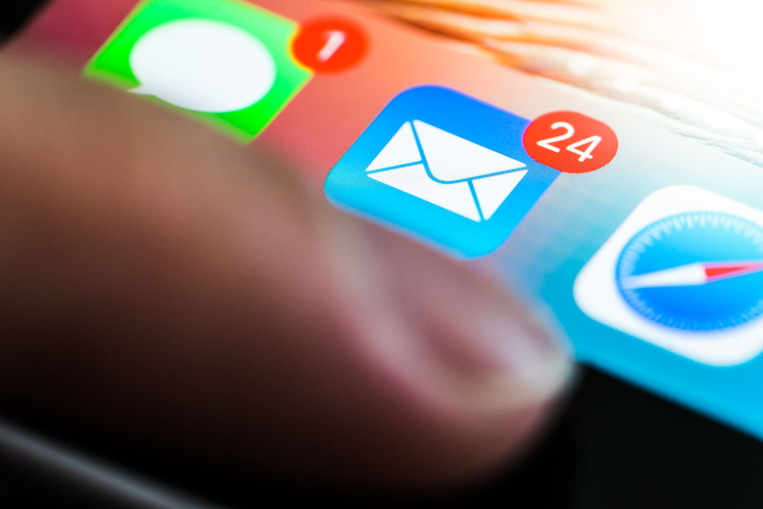 Notifications on cell phone