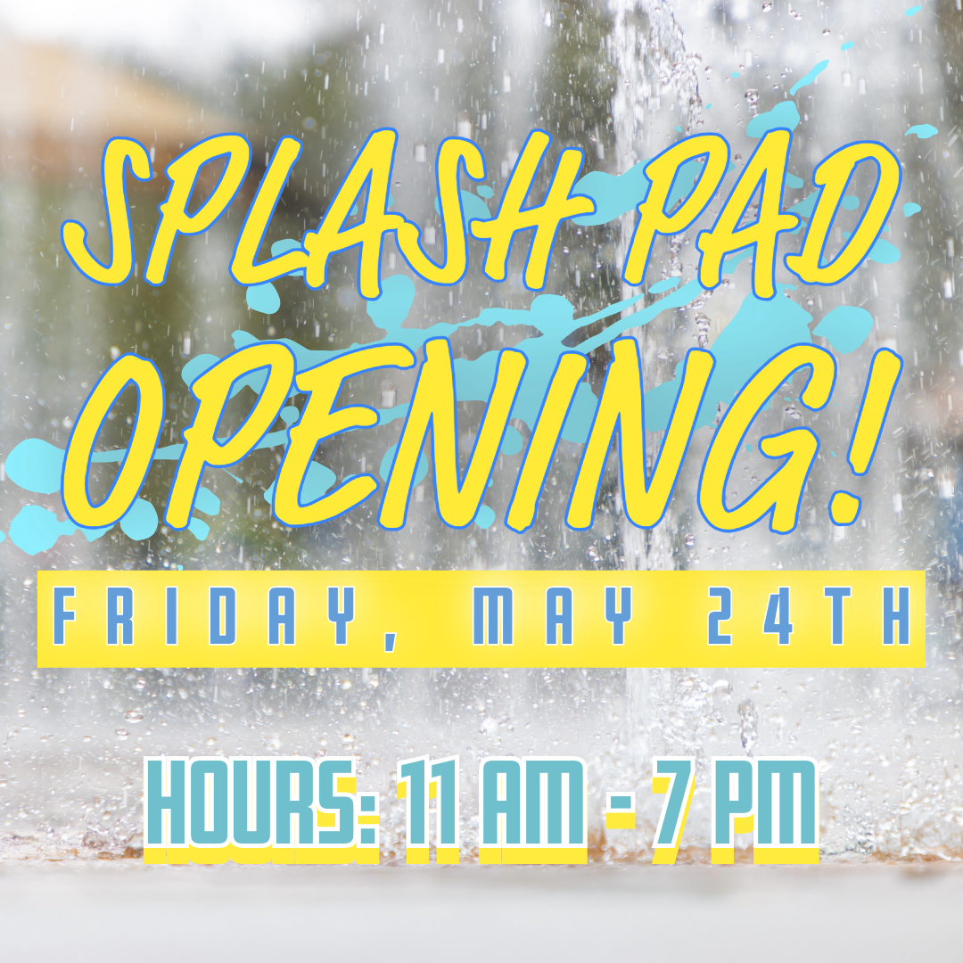 Splash Pad Opening 2024