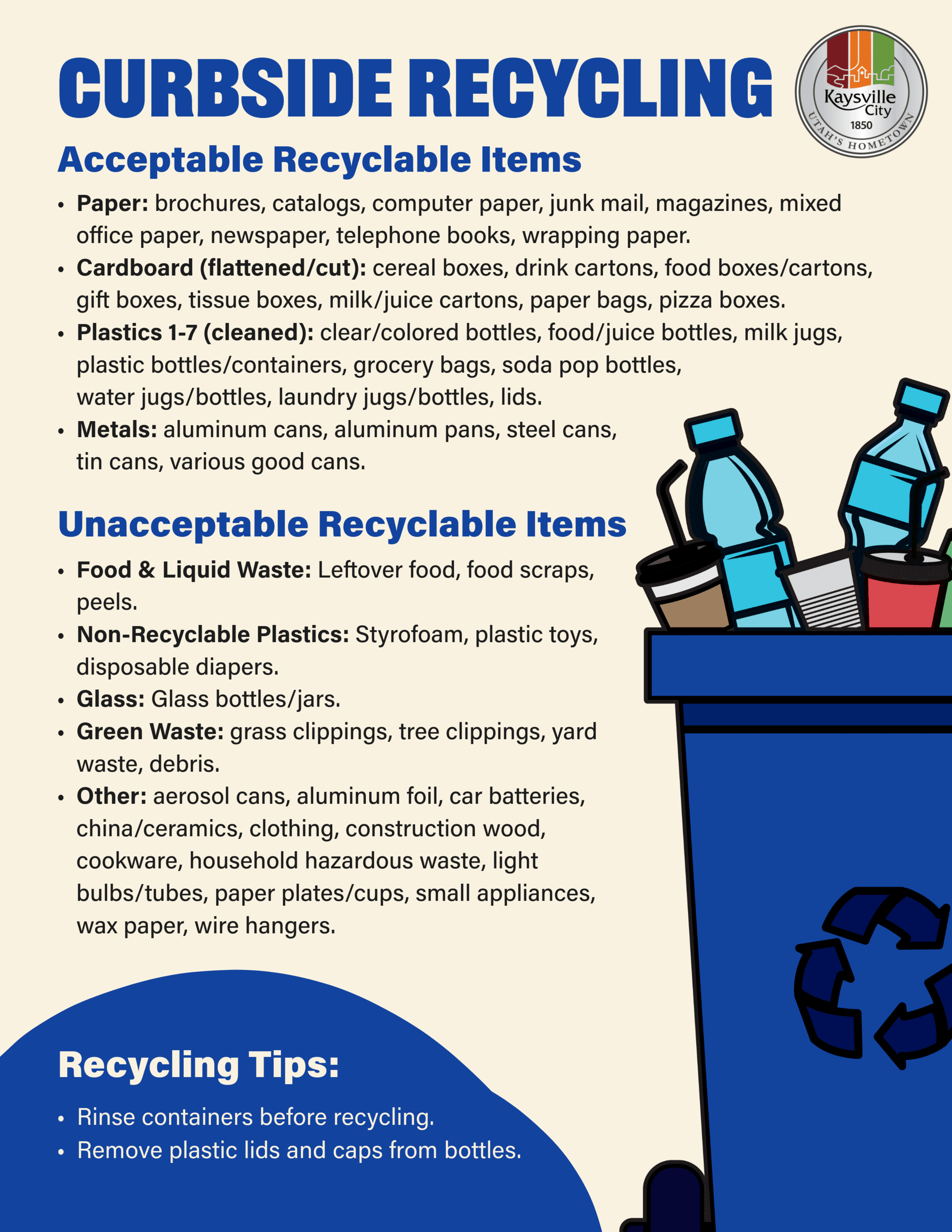 Curbside Recycling (PDF)